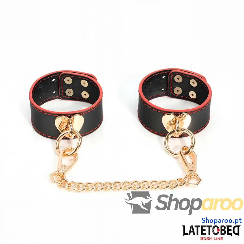 BDSM LINE Algemas com Corrente Dourada