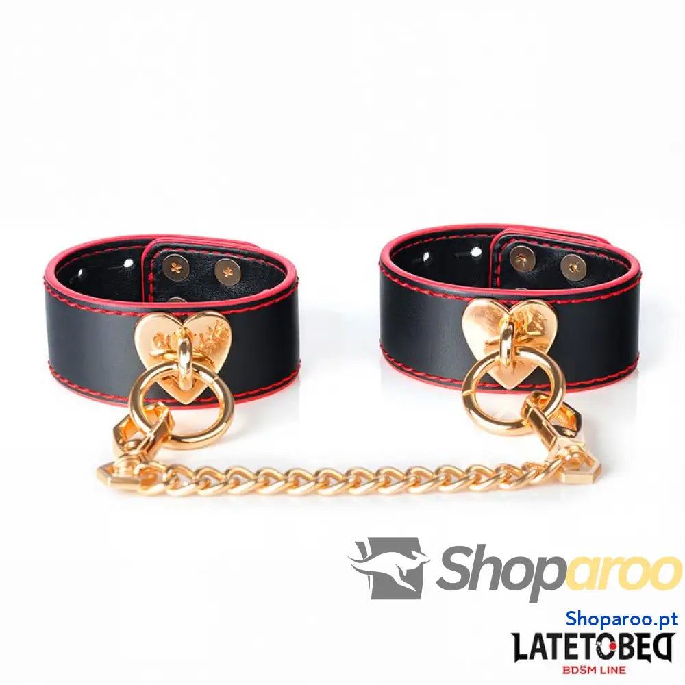 BDSM LINE Algemas com Corrente Dourada