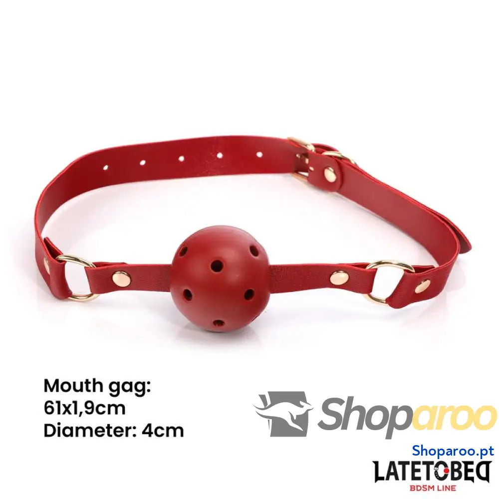 BDSM LINE Kit de bondage com 7 peças e bolsa armazenamento