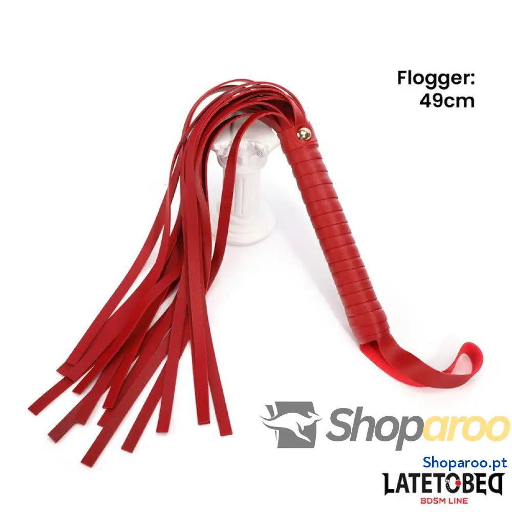 BDSM LINE Kit de bondage com 7 peças e bolsa armazenamento