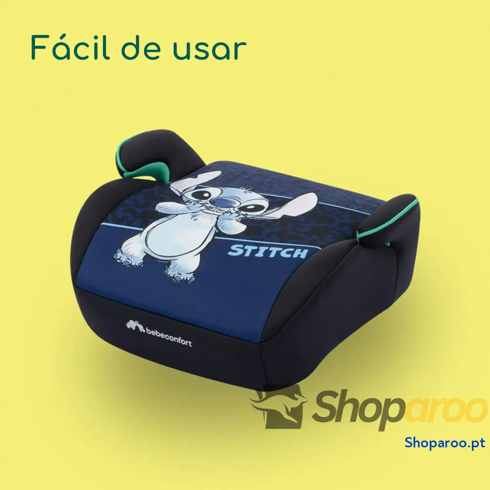 Bebeconfort Disney Manga i Safe Assento Elevatório para Carro Cadeira Auto Stitch 6 12 Anos 128–150 cm 22 36 kg Leve
