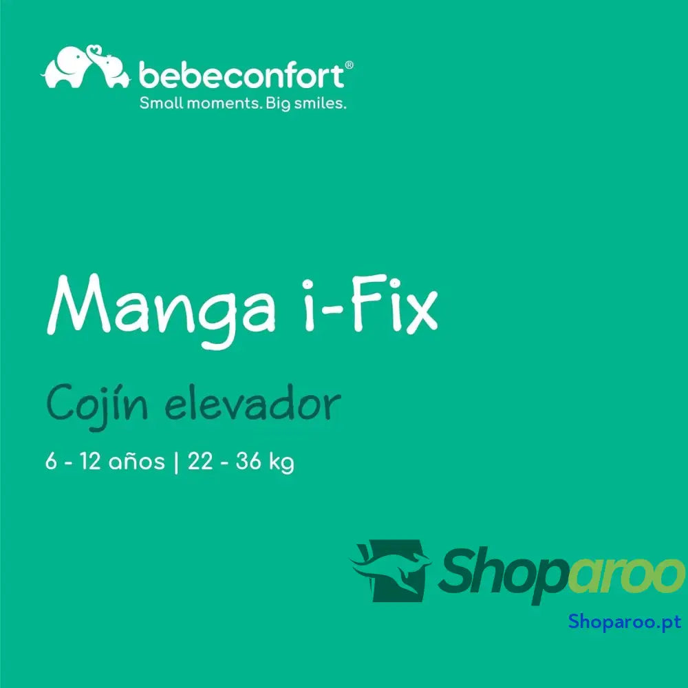 Bebeconfort Manga i Fix assento elevador de carro para criança cadeira isofix grupo 3 crianças 125 a 150 cm 6 12 anos