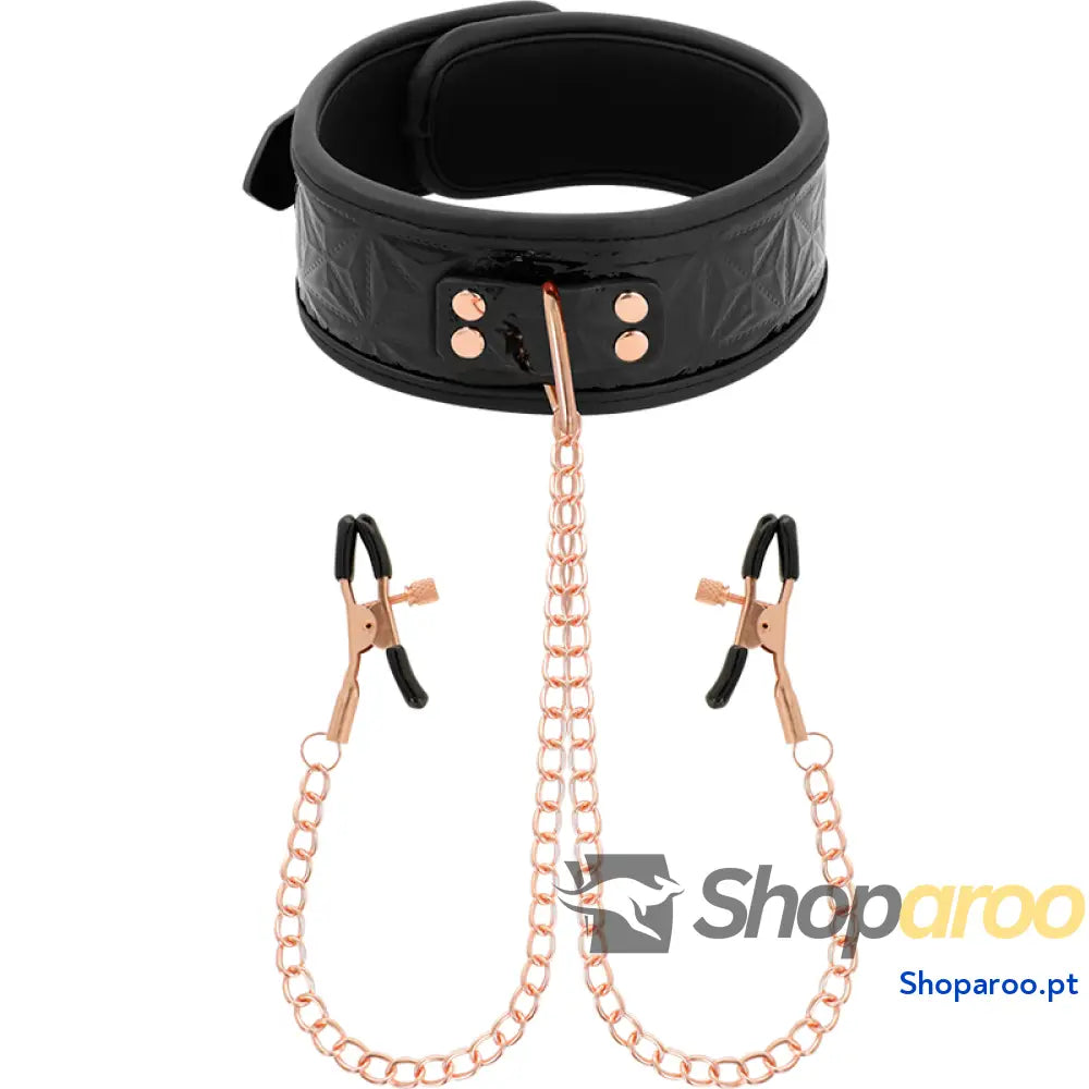 BEGME - BLACK EDITION COLAR COM CLAMPS DE BICO