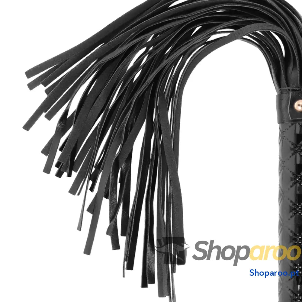 BEGME - BLACK EDITION FLOGGER DE COURO VEGANO