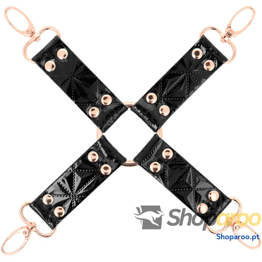 BEGME - BLACK EDITION HOG TIE DE COURO VEGANO
