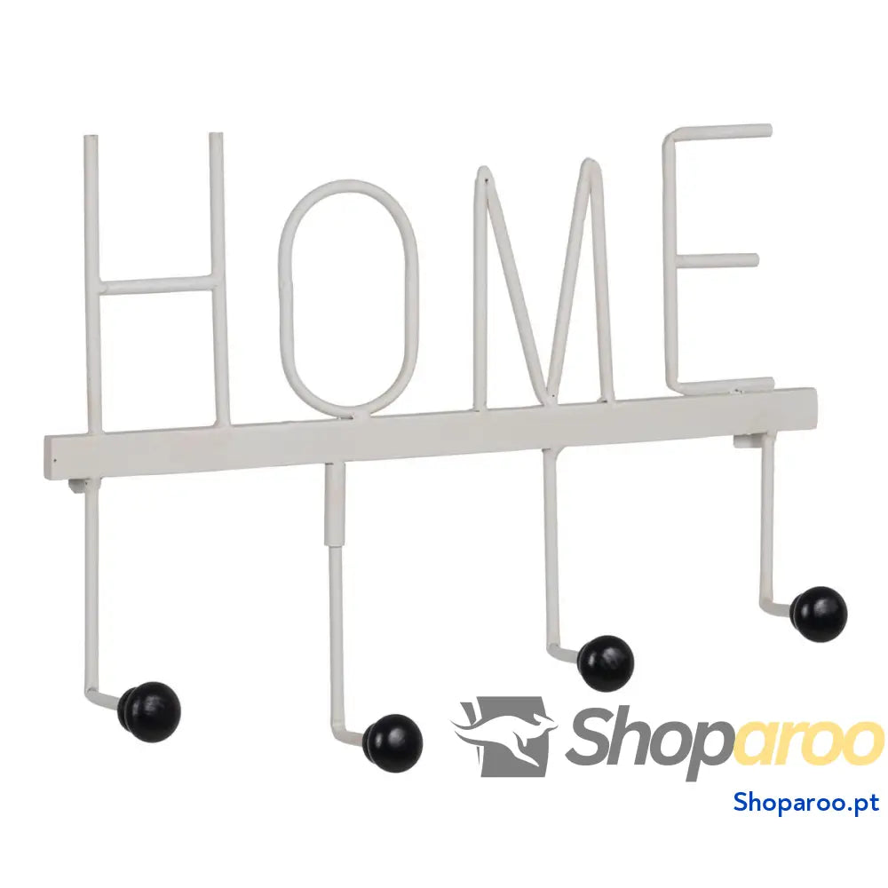 Bengaleiro de parede Home Ferro 40 x 7 30 cm
