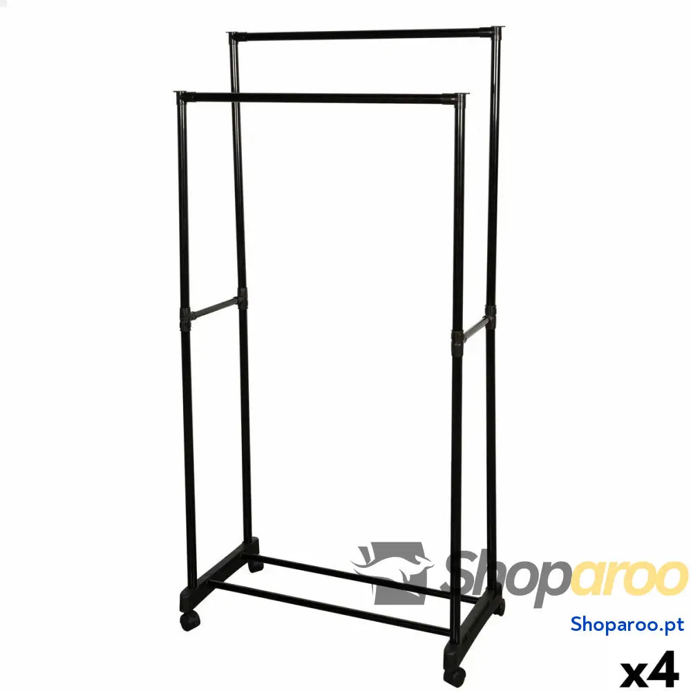Bengaleiro Max Home Aço Plástico 75 x 157 40 cm (4 Unidades)