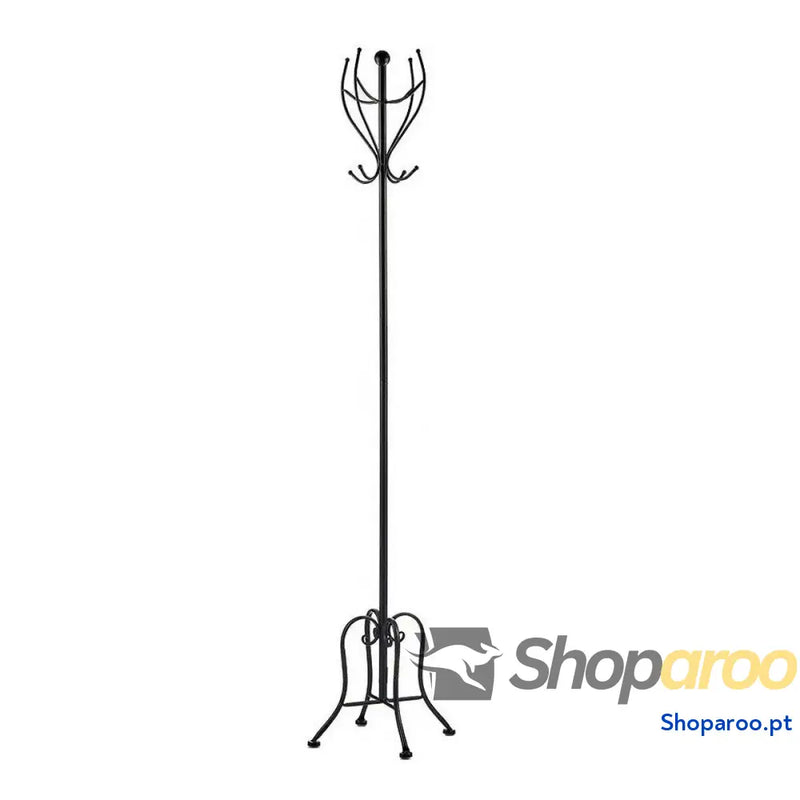 Bengaleiro Preto Metal (30 x 180 30 cm)