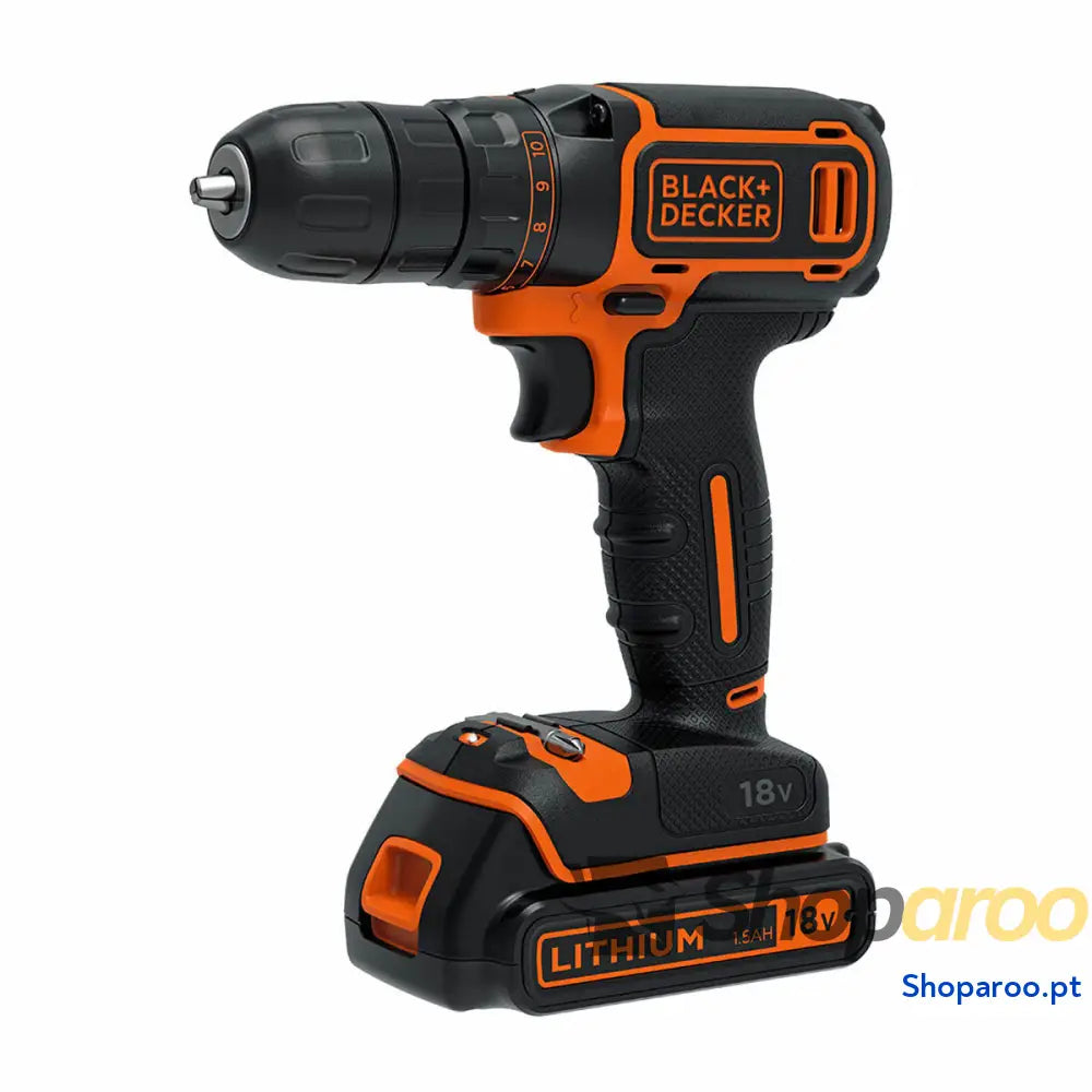Berbequim com chave de fendas Black & Decker BDCDC18