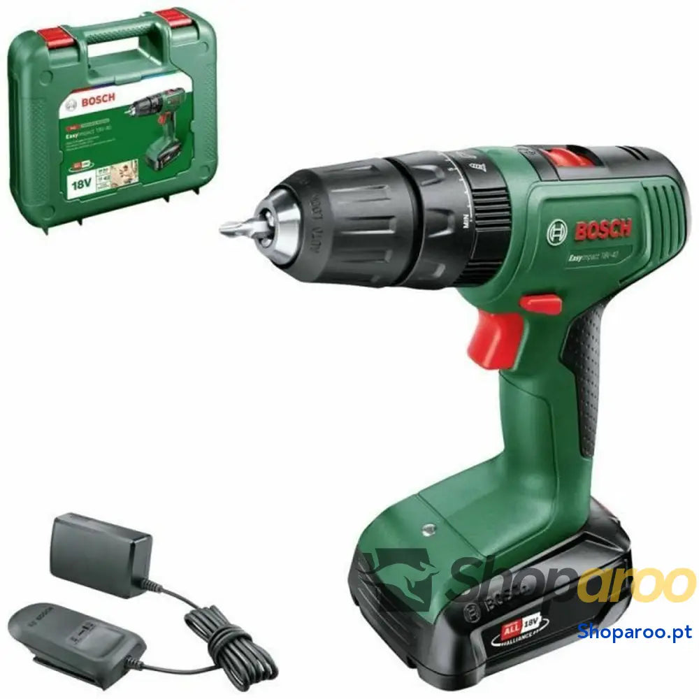 Berbequim com chave de fendas BOSCH EasyImpact 18V40 18 V