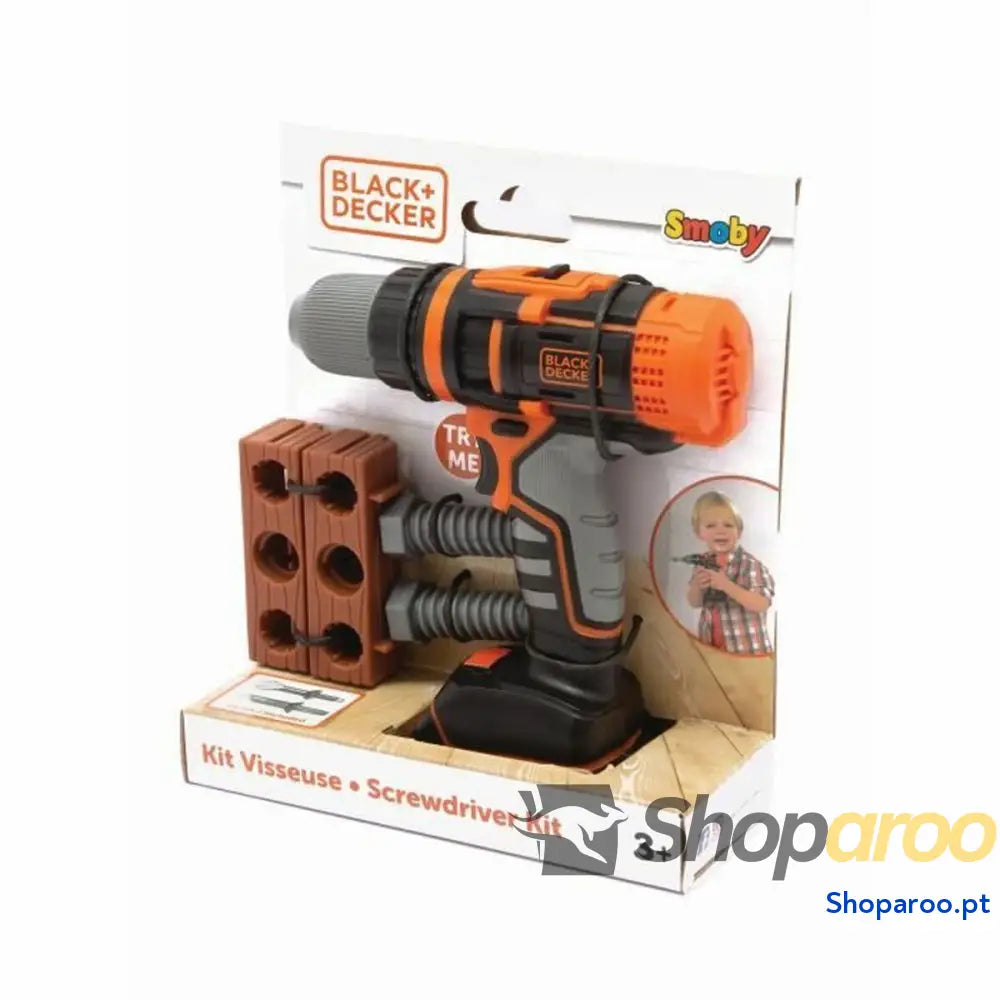 Berbequim de brincar Smoby Black + Decker