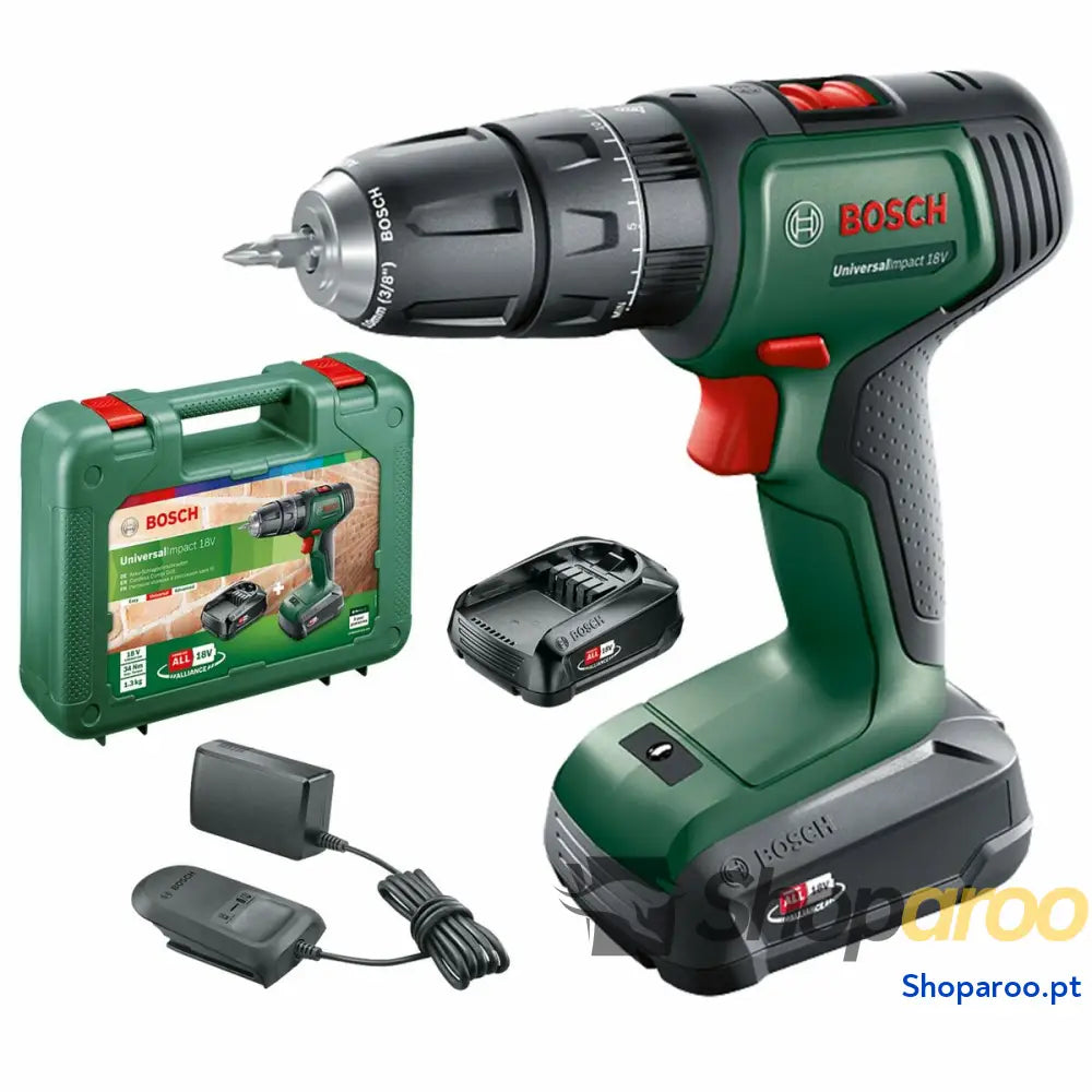 Berbequim Percutor BOSCH UniversalImpact 18 V 34 Nm