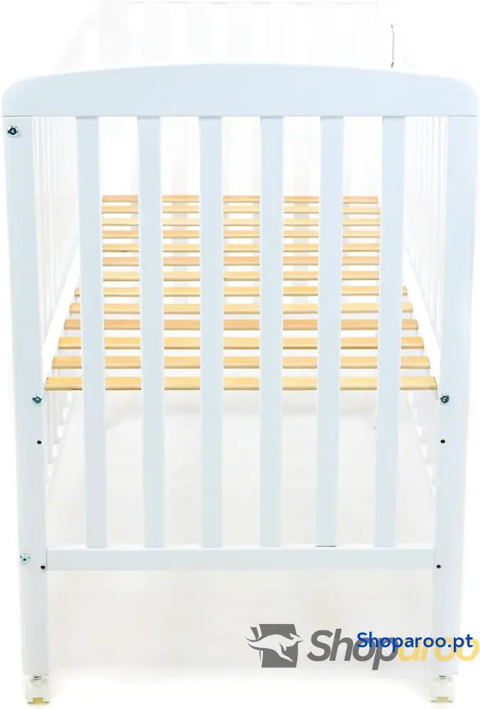 Berço de madeira 120 x 60 cm branco