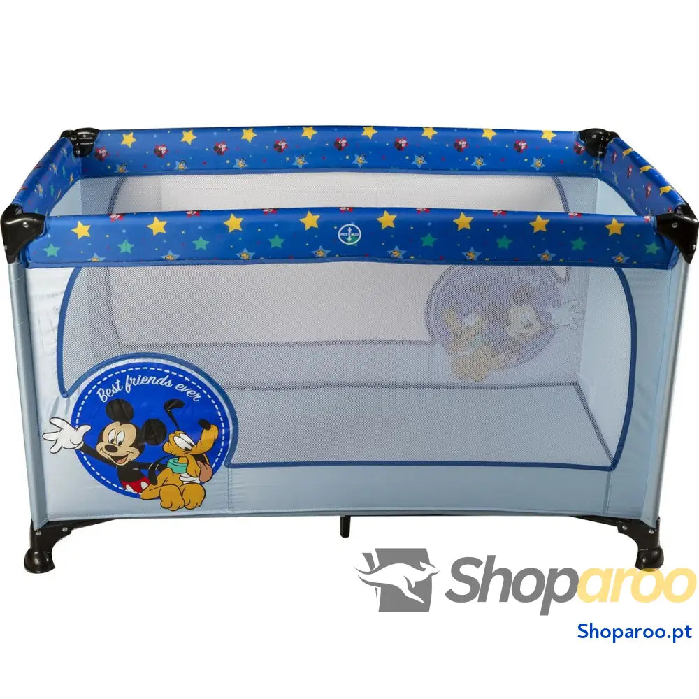 Berço de Viagem Mickey Mouse CZ10607 120 x 65 x 76 cm Azul