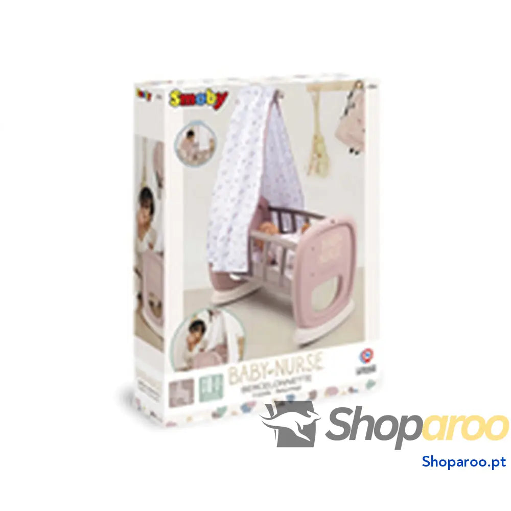 Berço para Bonecas Smoby Cor de Rosa