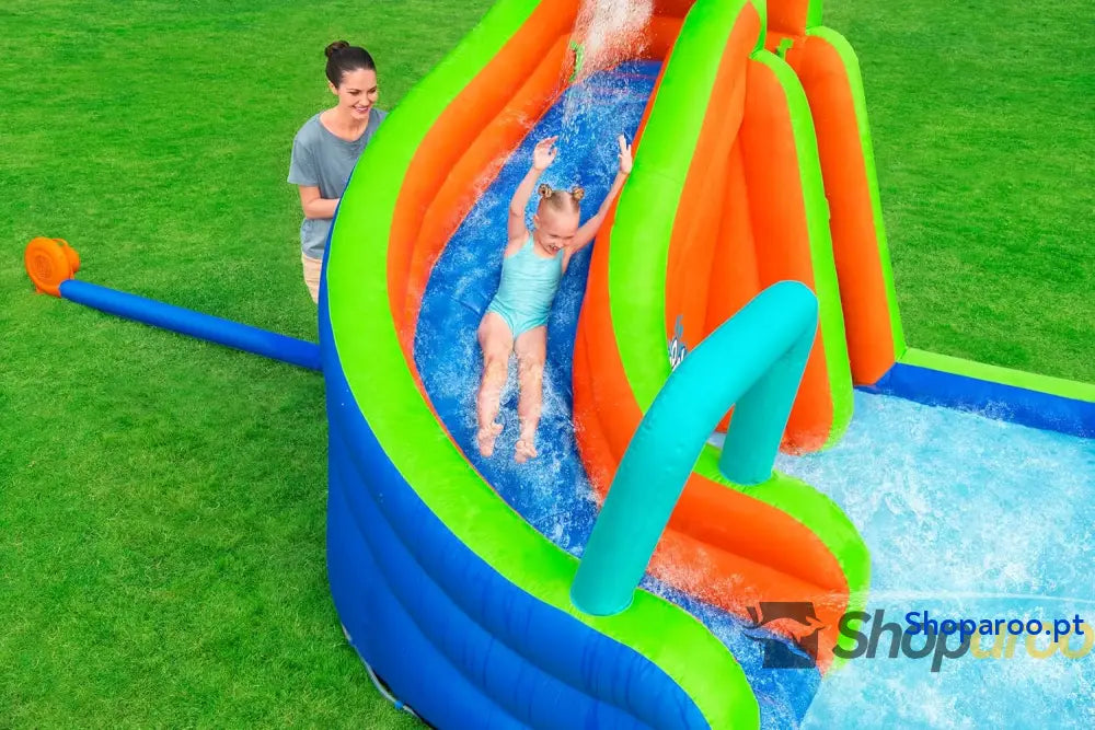 Bestway 12’’ x 10’6’’ 8’10’’/3,65 m 3,20 2,70 Turbo Splash mega parque aquático
