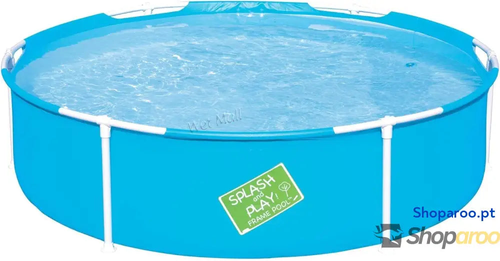 BESTWAY 56283 Piscina desmontável tubular infantil A minha primeira piscina 152x38 cm 580 litros com válvula
