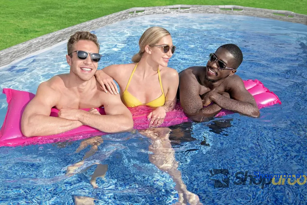 Bestway 56716 4 Set piscina Fuori Terra Power Steel Swim vista série oval da 549 x 274 122 cm