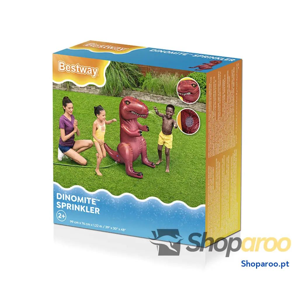 Bestway Aspersor Inflável Dinossauro 99x76x122 cm + 3 Anos Jardim 52294