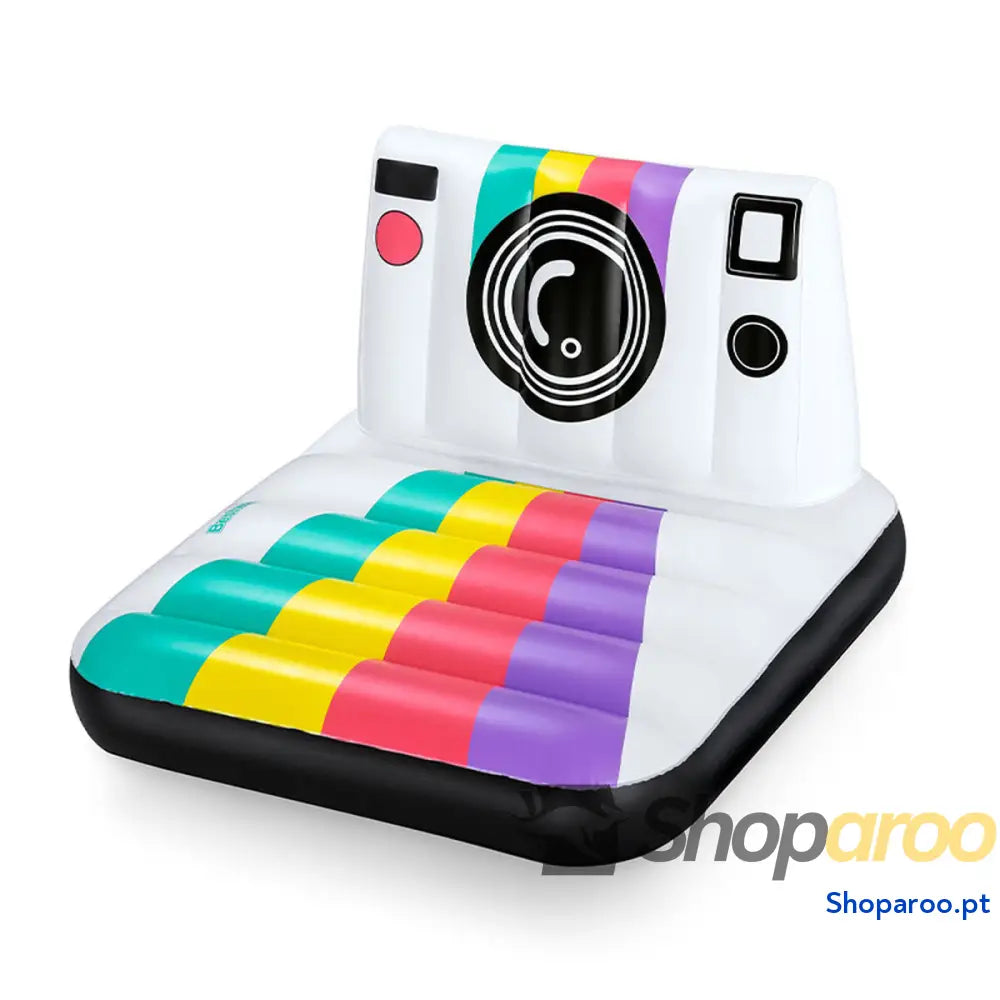 Bestway Cadeira Inflável Câmara de Fotos 127x102 cm Praia e Piscina 43656