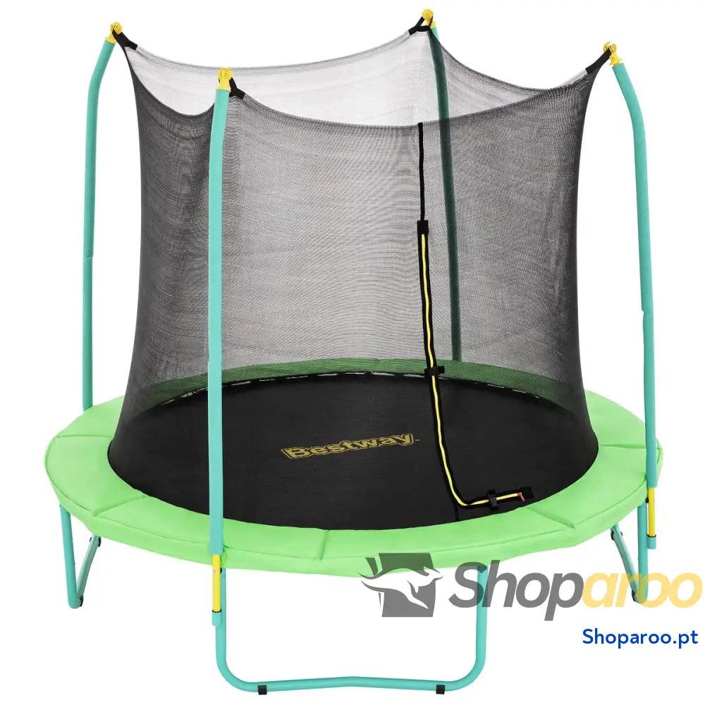 Bestway Cama de Saltar Infantil 244x220 cm + 6 Anos Jardim 59102