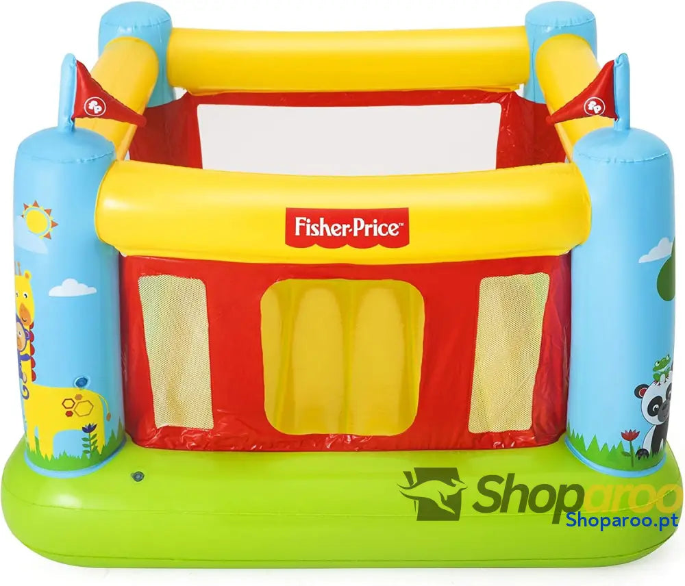 Bestway Castelo Insuflável com Licença da Fisher Price Multicolorido (6942138973716)
