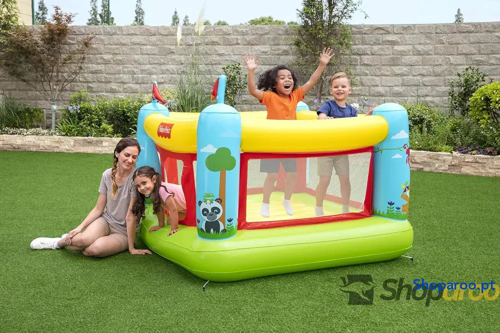 Bestway Castelo Insuflável com Licença da Fisher Price Multicolorido (6942138973716)