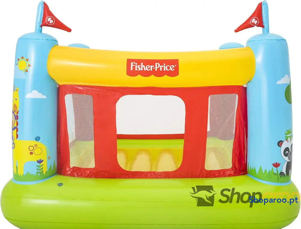 Bestway Castelo Insuflável com Licença da Fisher Price Multicolorido (6942138973716)