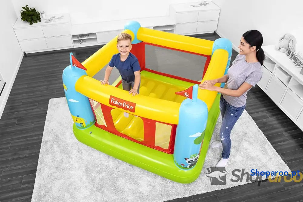 Bestway Castelo Insuflável com Licença da Fisher Price Multicolorido (6942138973716)