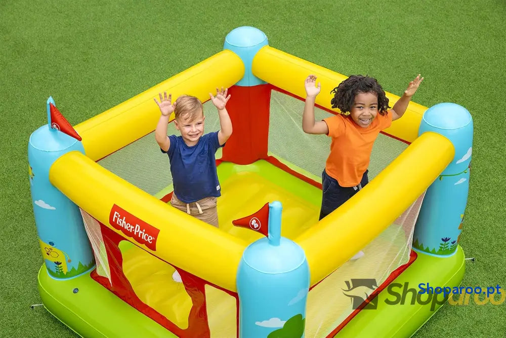 Bestway Castelo Insuflável com Licença da Fisher Price Multicolorido (6942138973716)