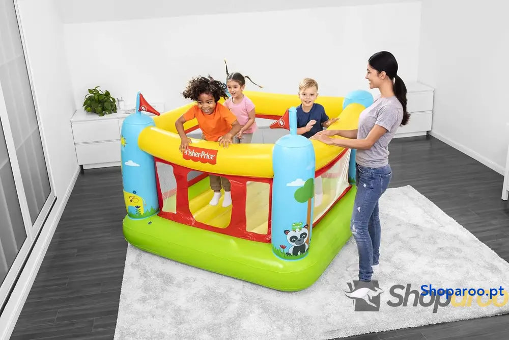 Bestway Castelo Insuflável com Licença da Fisher Price Multicolorido (6942138973716)