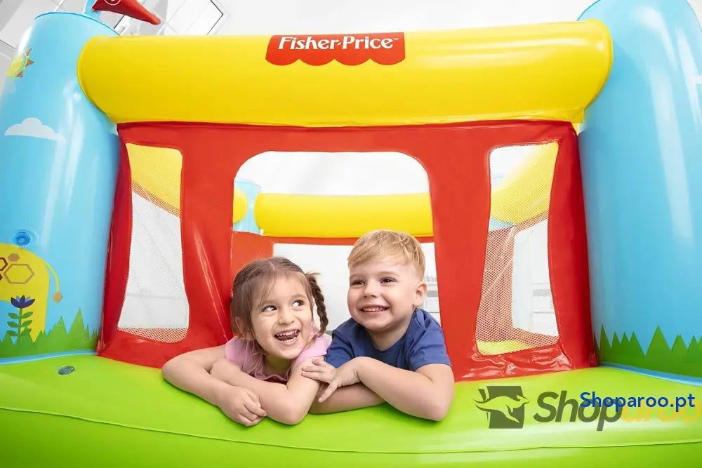 Bestway Castelo Insuflável com Licença da Fisher Price Multicolorido (6942138973716)