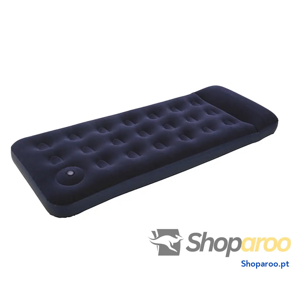 Bestway Colchão Individual Júnior com Inflador de Pé 185x76x28 cm Inflável e Camping 67223