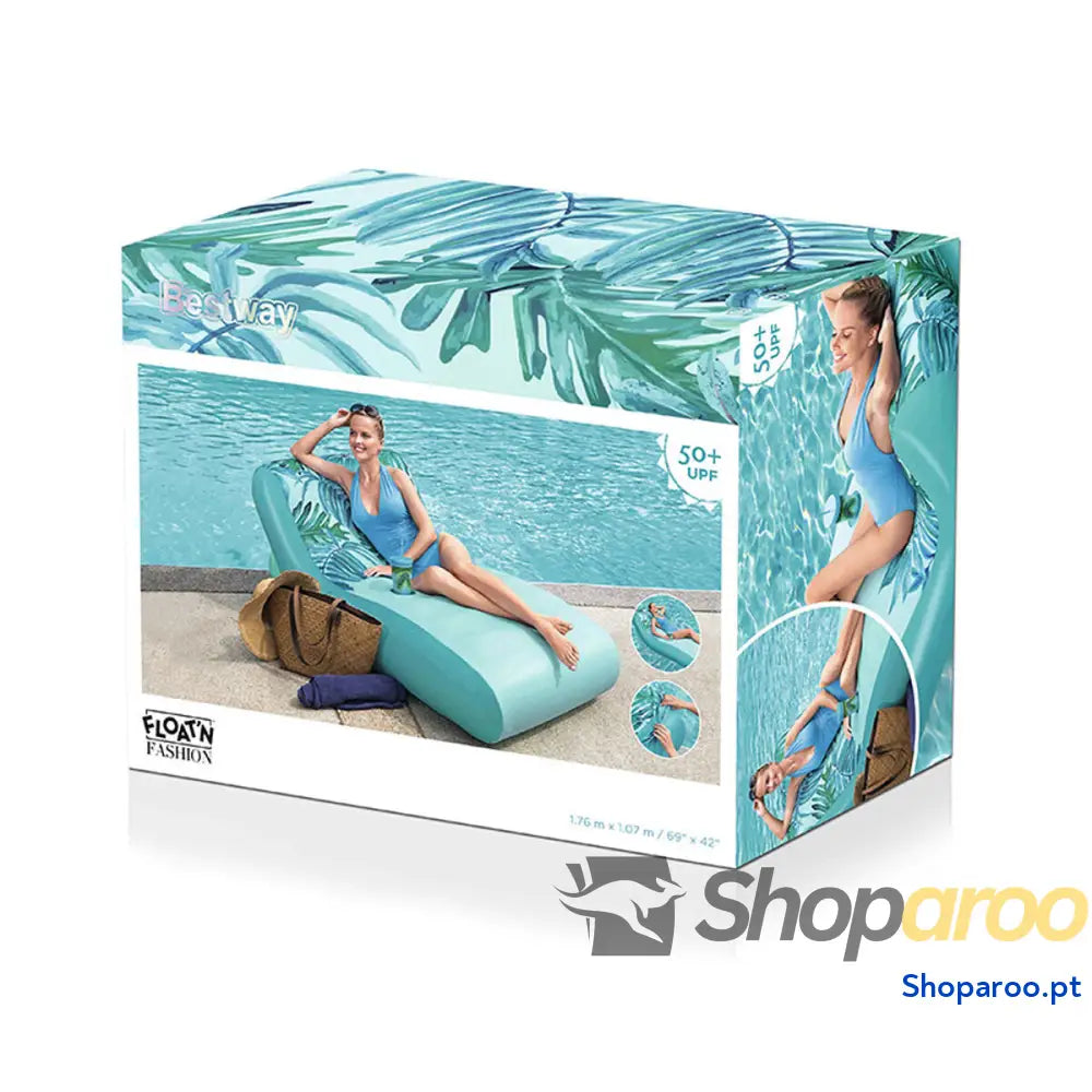 Bestway Colchoneta Hinchable Luxury 176x107 cm Praia e Piscina 43402