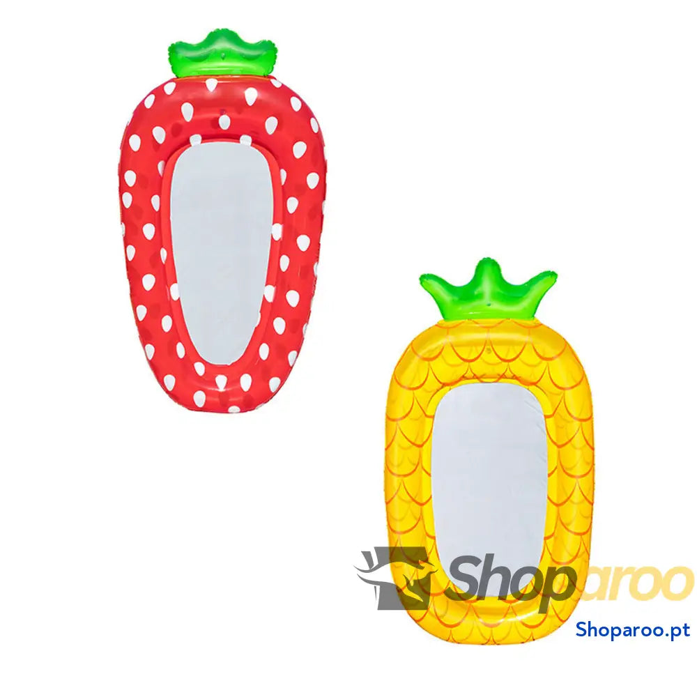 Bestway Colchoneta Inflável Frutas com Rede Cor Sortida 178x103/186x112 cm +6 Anos Praia e Piscina 43644