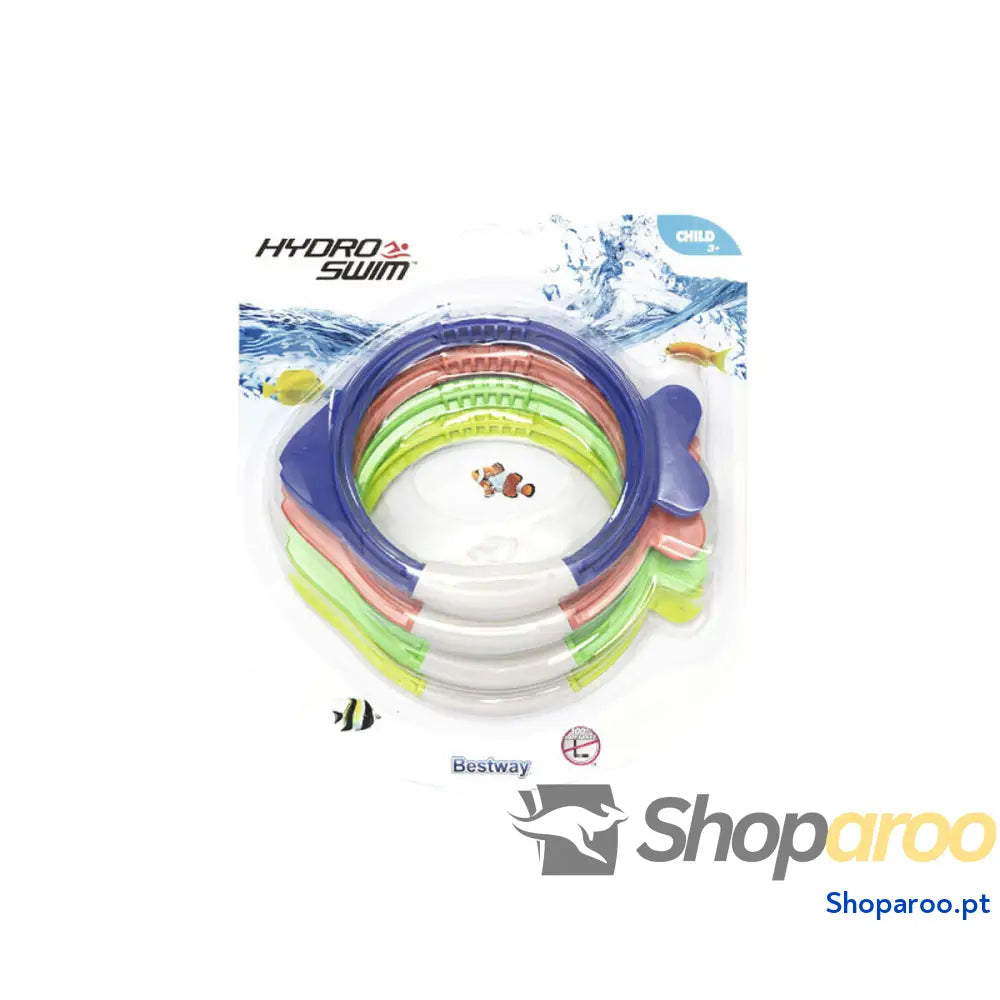 Bestway Conjunto de Snorkel Junior Válvula Purga 37 41 + 7 Anos Praia e Piscina 25046