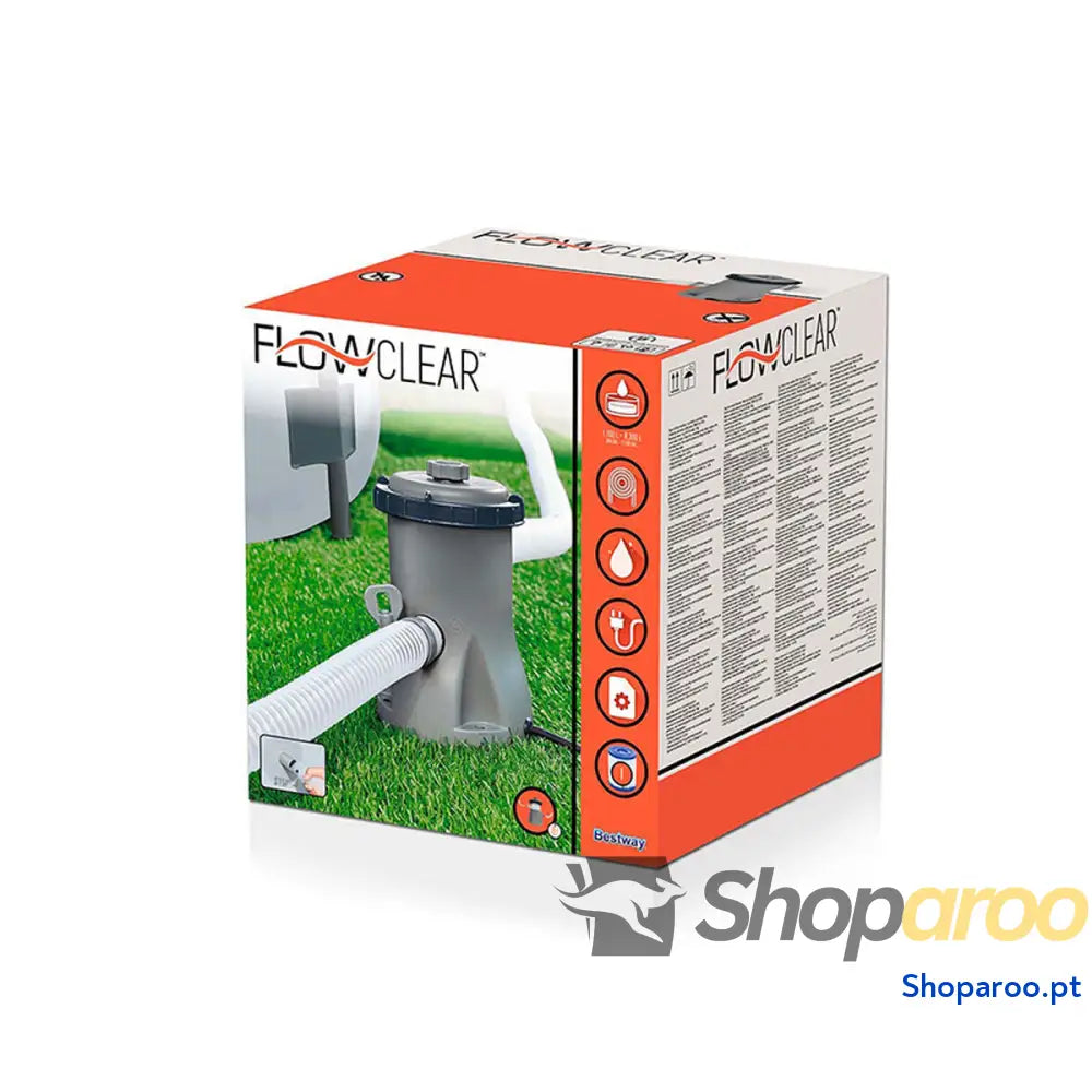 Bestway Depurador de Piscina 1249 Litros/Hora Jardim 58381