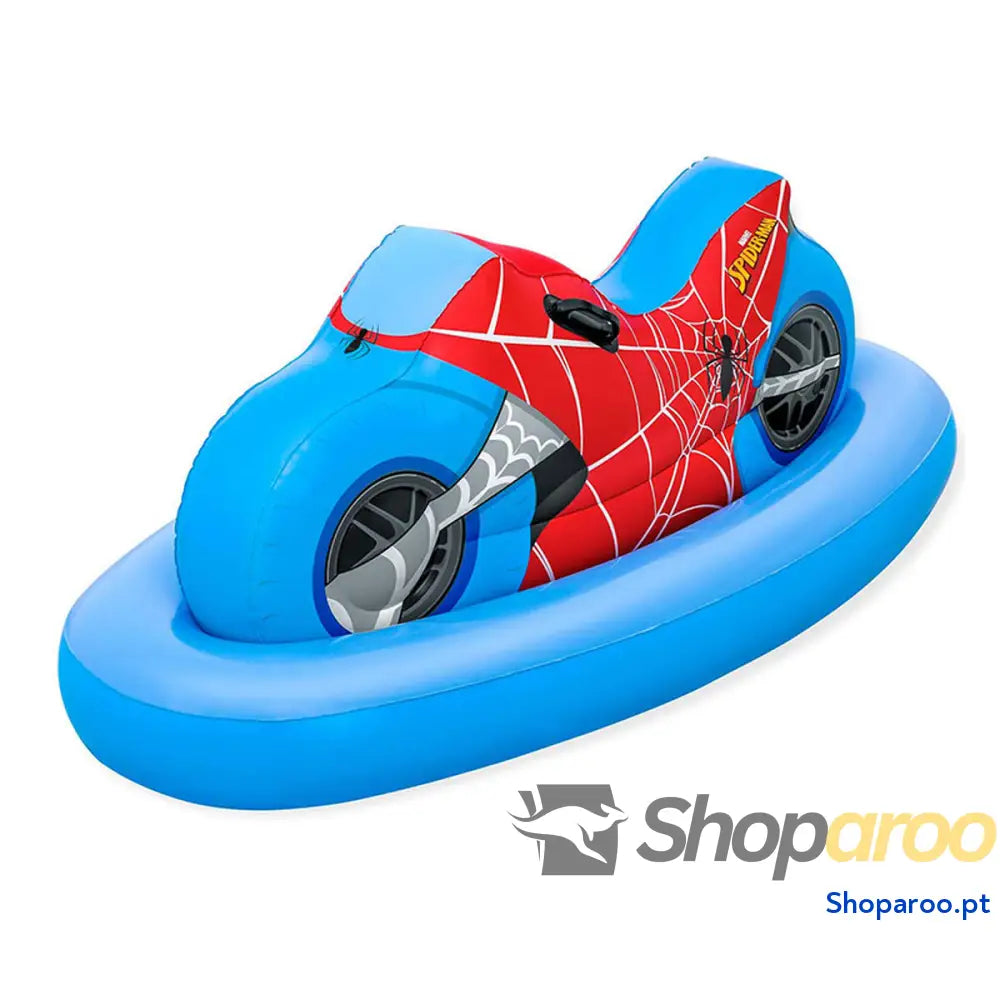 Bestway Figura Inflável Moto Spiderman 170x84 cm +3 Anos Praia e Piscina 98794