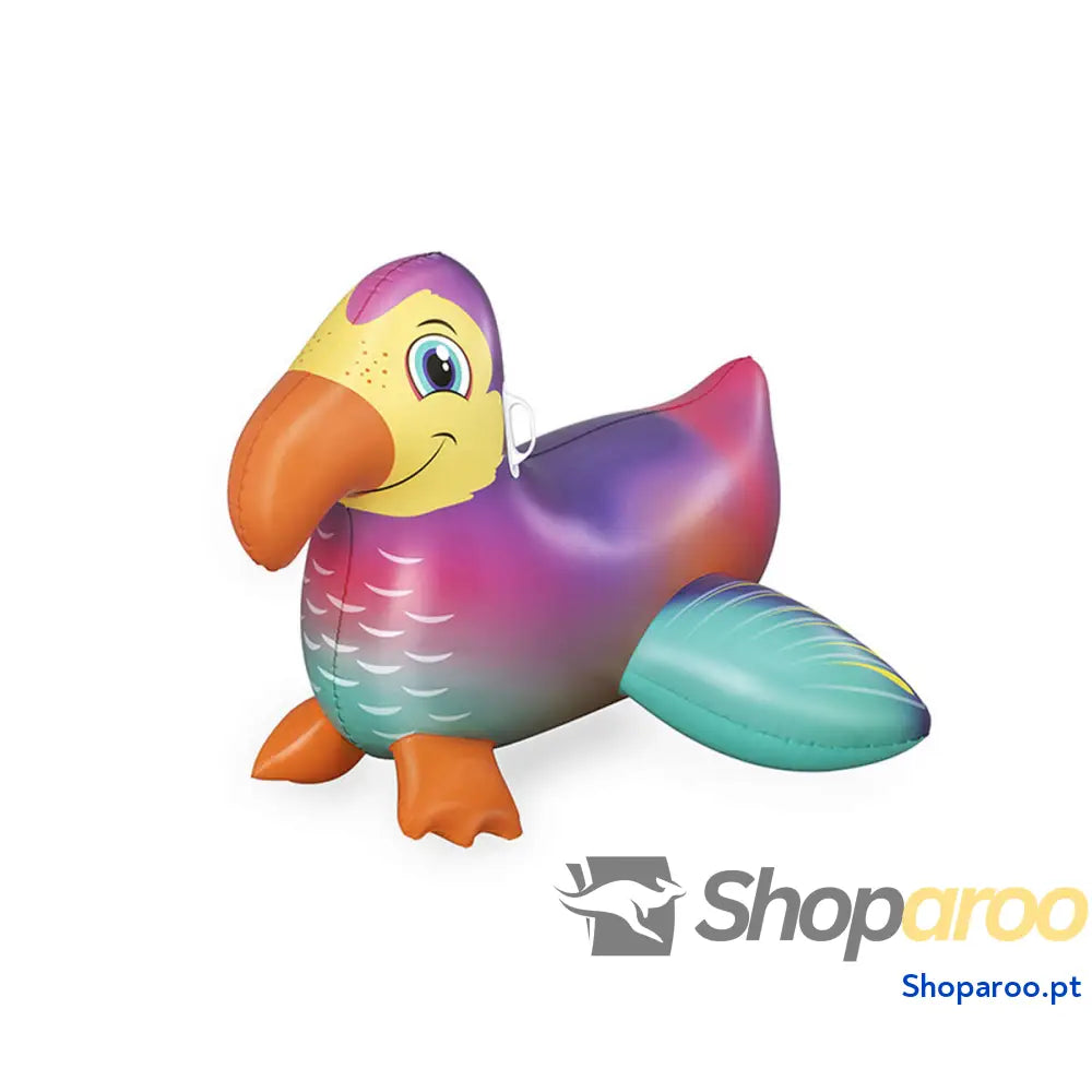 Bestway Figura Insuflável Tucano com Alças 141x113 cm +3 Anos Praia e Piscina 41504