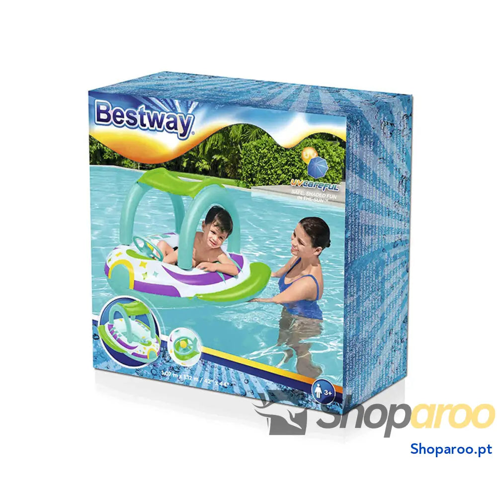 Bestway Figuras Infláveis Animais Banho e Piscina Cor Sortida + 4 Meses Praia 34030