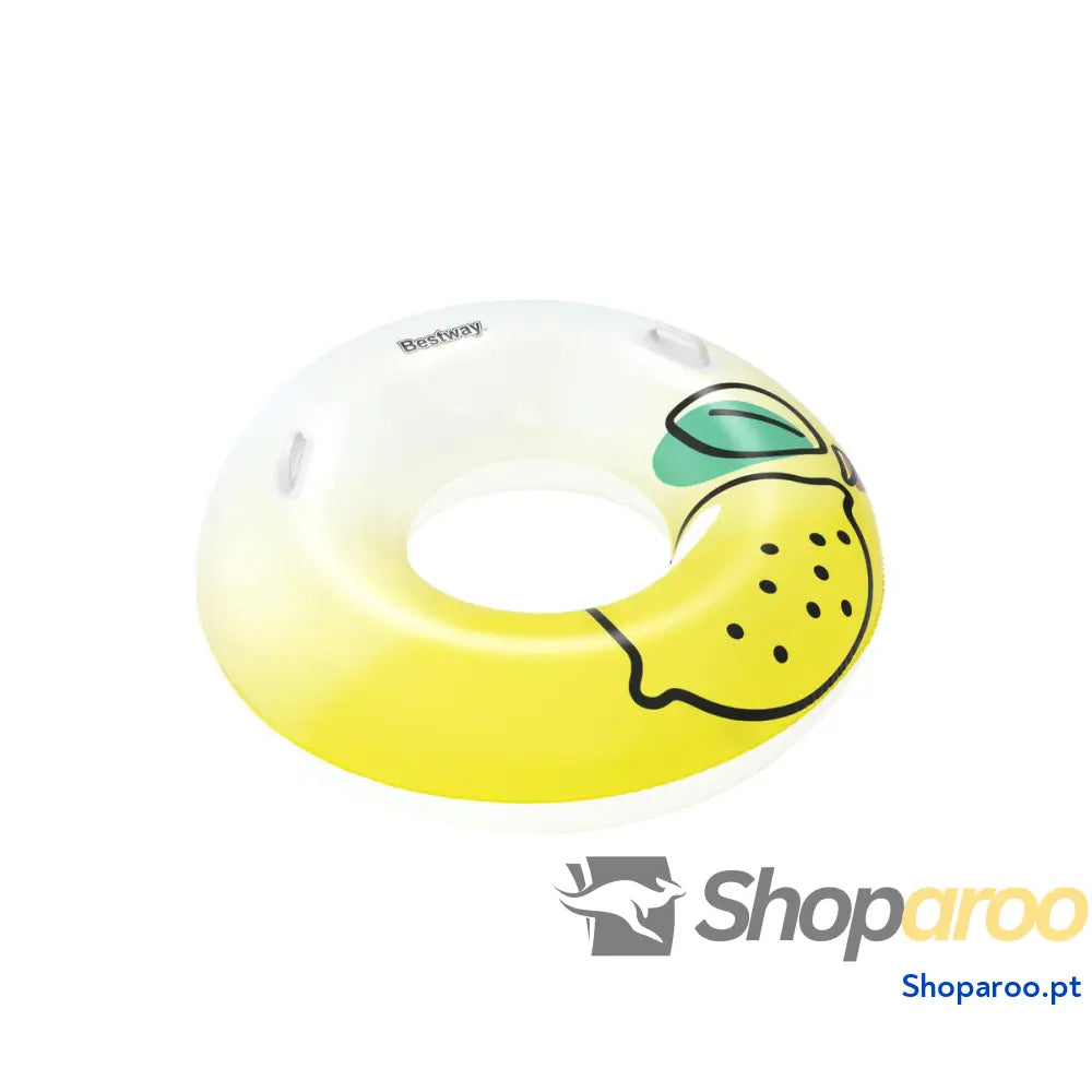 Bestway Flotador Inflável com Alças Jungla D114 cm + 12 Anos Praia Piscina 36448
