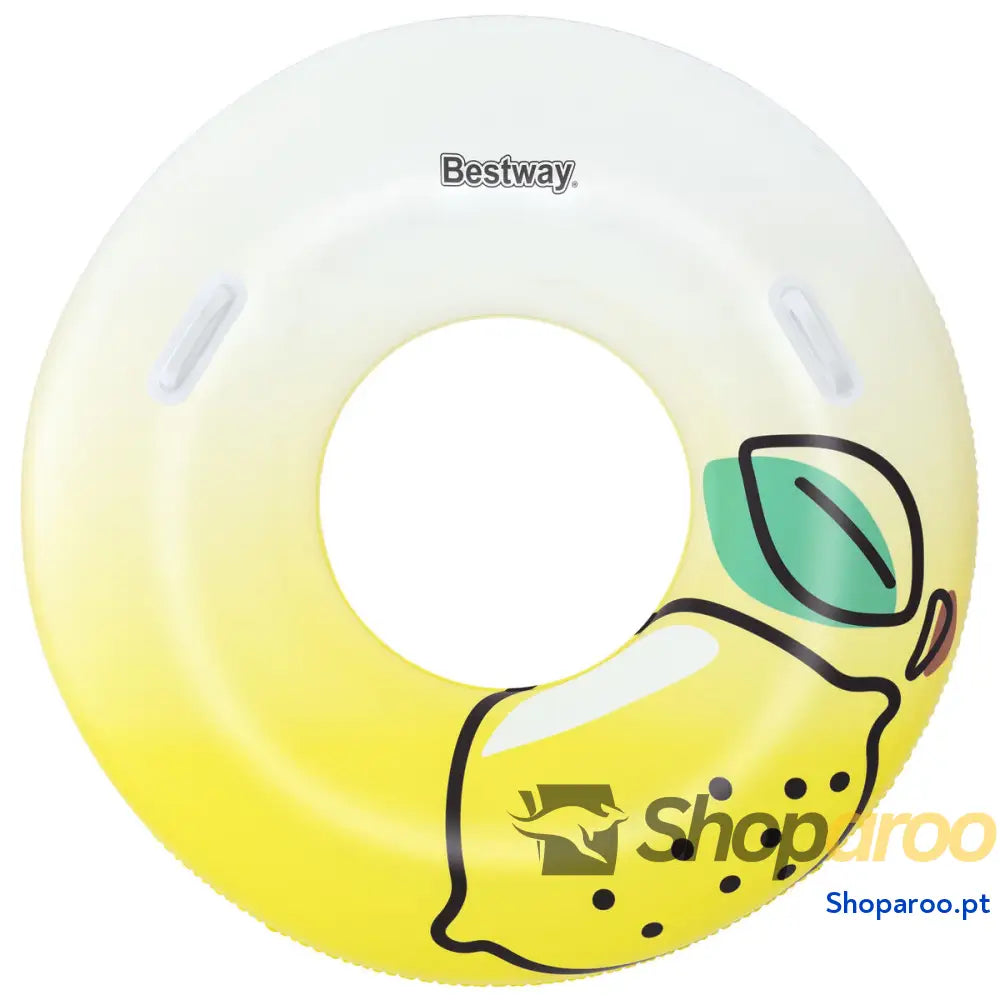Bestway Flotador Inflável com Alças Jungla D114 cm +12 Anos Praia Piscina 36448