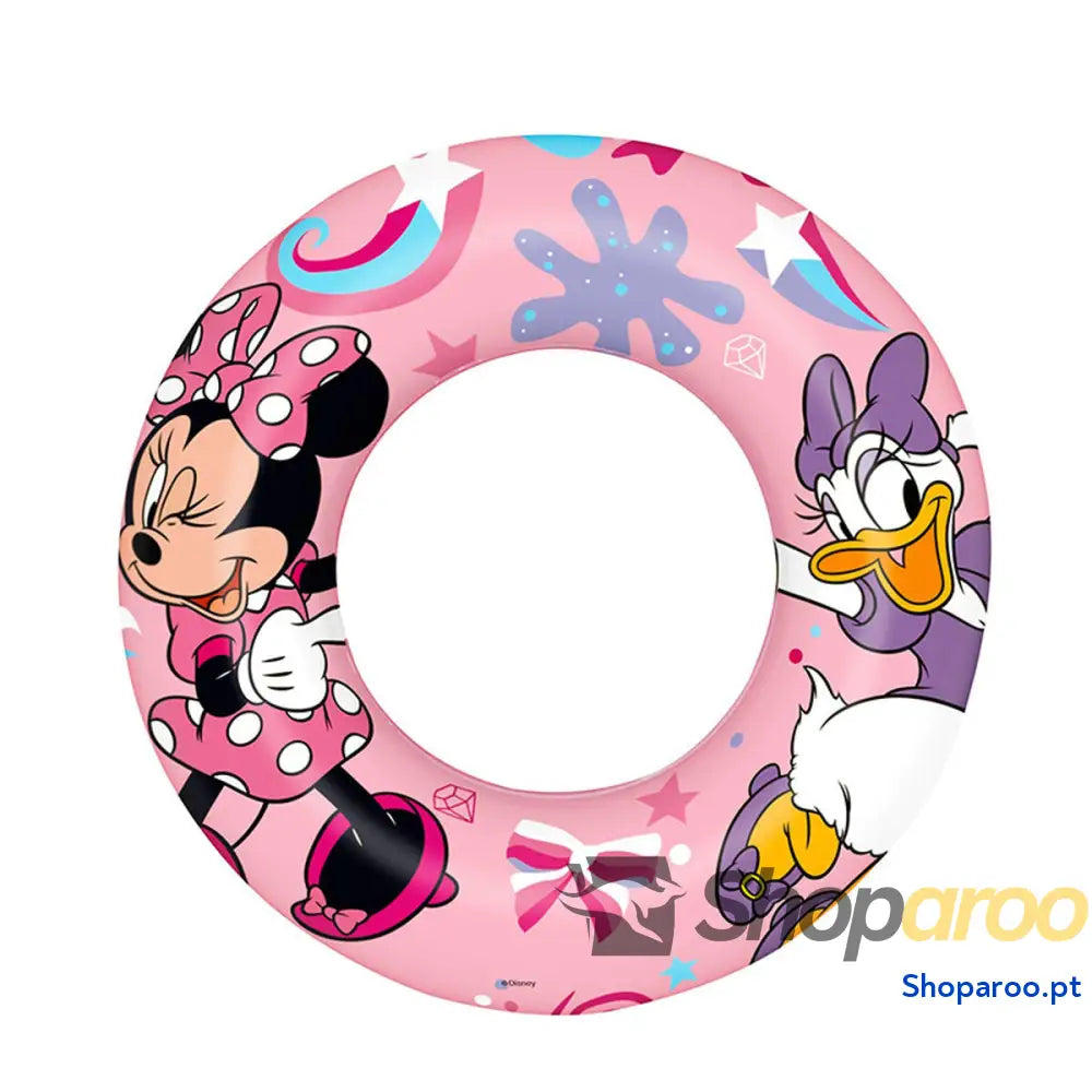 Bestway Flutuador Inflável Disney Minnie D56 cm +3 a 6 Anos Praia e Piscina 91040