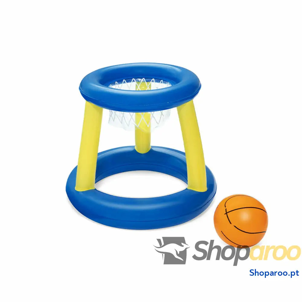 Bestway Jogo de Basquete Flutuante Insuflável D61 cm + 3 Anos Piscina 52418
