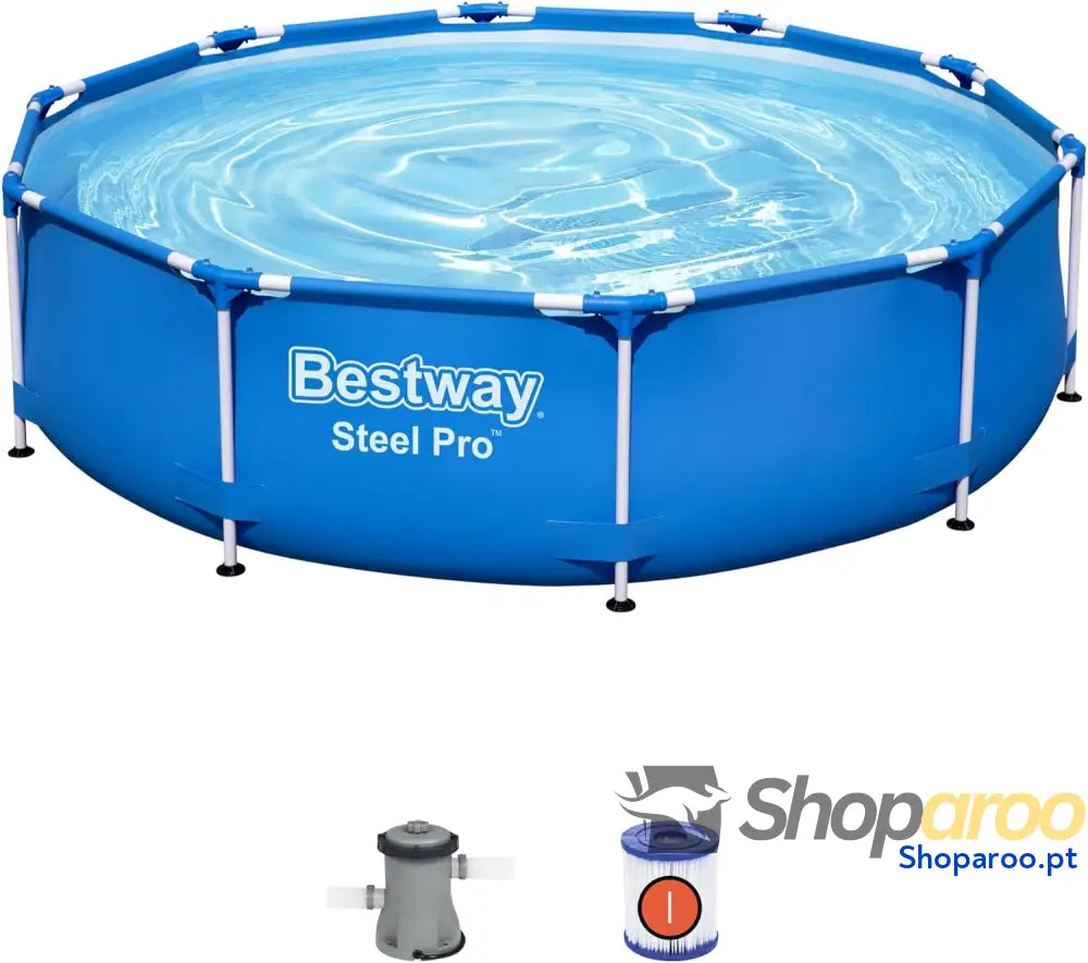 Bestway Piscina elevada Steel Pro Medidas 305 x 75 cm Modelo n. 56679 2