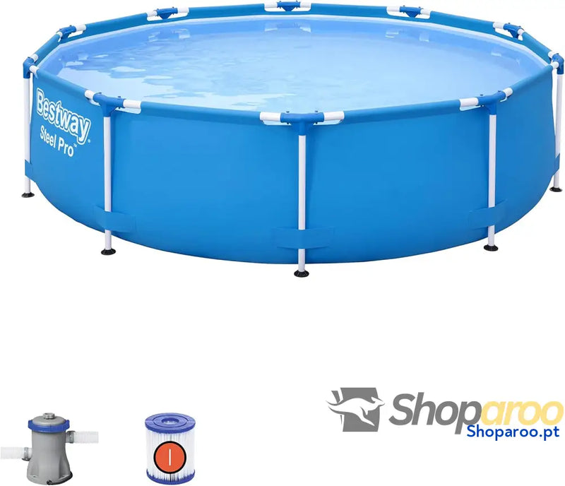 Bestway Piscina elevada Steel Pro Medidas 305 x 75 cm Modelo n. 56679 2