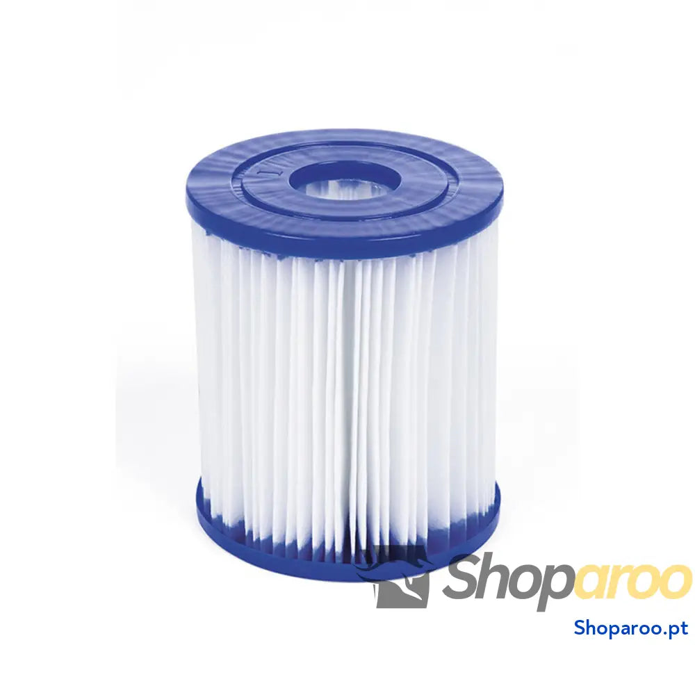 Bestway Piscina Inflável Adulto com Anel e Depurador 244x61 cm Jardim 57450
