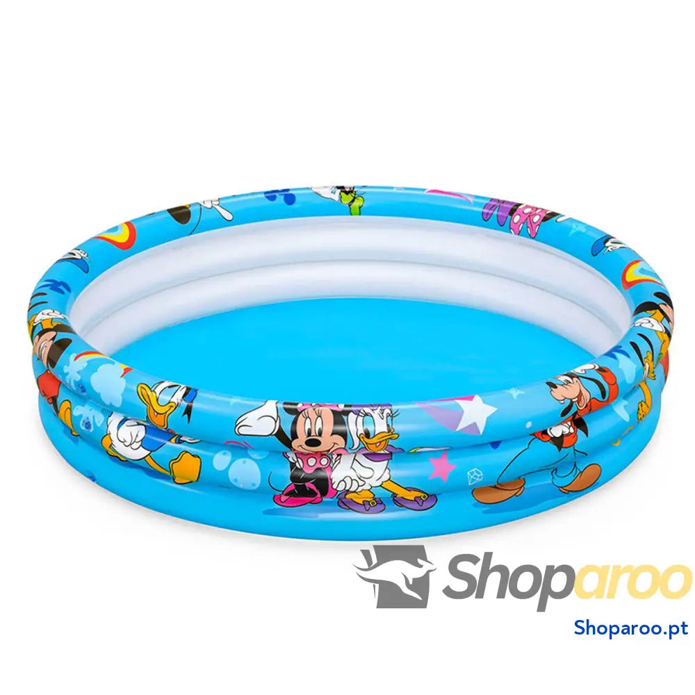 Bestway Piscina Inflável Disney Mickey & Friends 122x25 cm +2 Anos Jardim 91007
