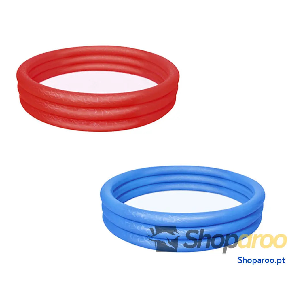 Bestway Piscina Inflável Infantil 3 Argolas Eco Cor Sortida 183x33cm +2 Anos Jardim 51027
