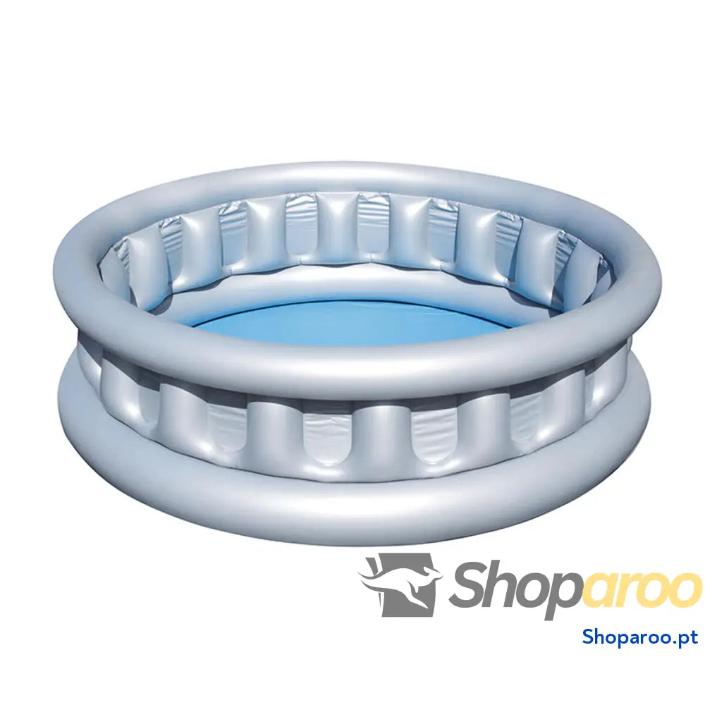 Bestway Piscina Inflável Infantil 3 Câmaras Nave Espacial 152x43 cm +3 Anos Jardim 51080